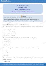 Đề thi học kì 1 Địa lí 11 KNTT - Đề số 2